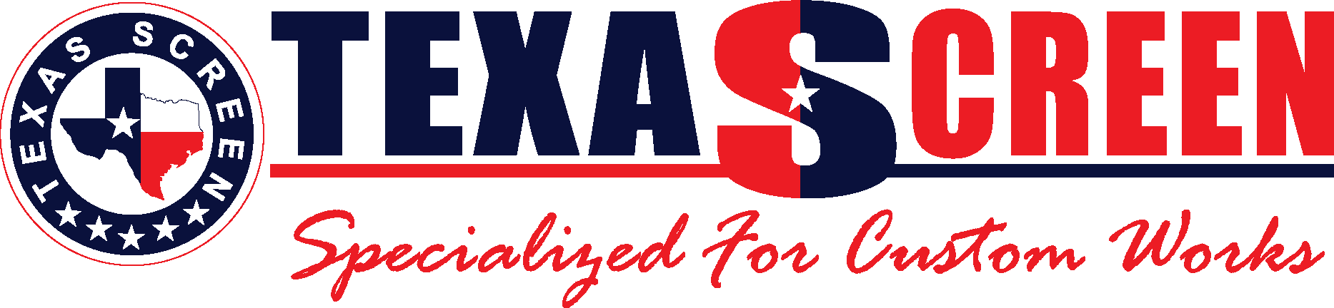 Texasscreen Logo Vector Logo